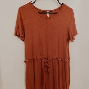 SOLD | Ribbed Midi Dress |